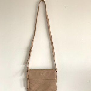 Kate Spade nude blush crossbody bag purse